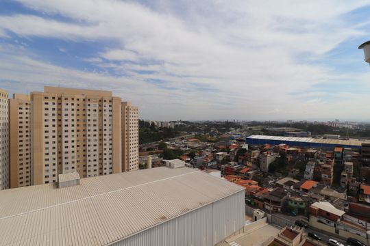 Vista da Sala de apartamento para alugar com 2 quartos, 44m² em Colônia (zona Leste), São Paulo