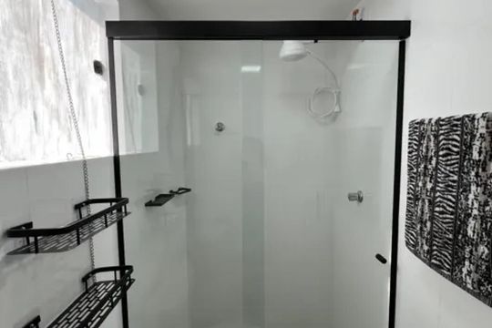 Banheiro de apartamento para alugar com 2 quartos, 90m² em Santa Maria, São Caetano do Sul