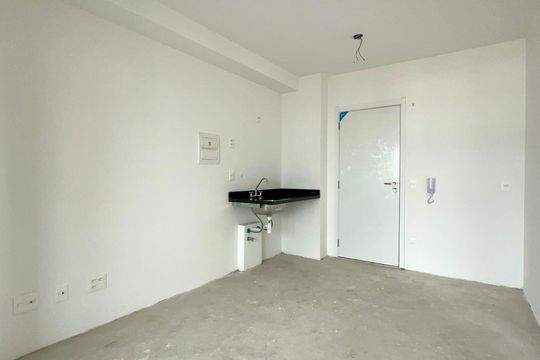Sala de apartamento à venda com 1 quarto, 37m² em Vila Anglo Brasileira, São Paulo