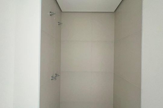Banheiro da Suíte de apartamento à venda com 1 quarto, 37m² em Vila Anglo Brasileira, São Paulo