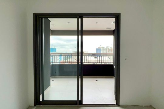 Varanda de apartamento à venda com 1 quarto, 37m² em Vila Anglo Brasileira, São Paulo