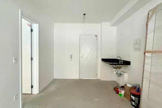 Sala de apartamento à venda com 1 quarto, 44m² em Vila Anglo Brasileira, São Paulo