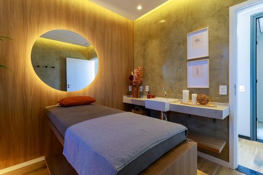 Área comum de apartamento para alugar com 2 quartos, 61m² em Jardim das Acacias, São Paulo
