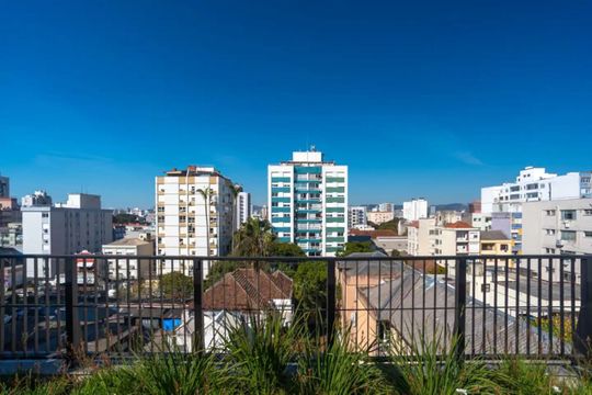 Varanda de apartamento para alugar com 1 quarto, 40m² em Farroupilha, Porto Alegre