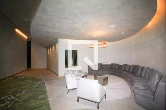 Hall social de apartamento para alugar com 1 quarto, 53m² em Vila Olímpia, São Paulo