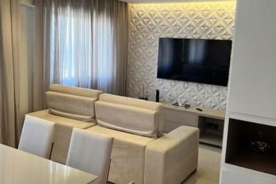 Sala de apartamento para alugar com 3 quartos, 90m² em Setor Bela Vista, Goiânia