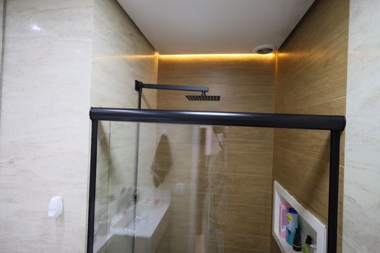 Banheiro de apartamento à venda com 1 quarto, 40m² em City Bussocaba, Osasco