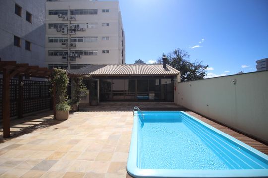 Área comum - Piscina de apartamento para alugar com 4 quartos, 176m² em Moinhos de Vento, Porto Alegre
