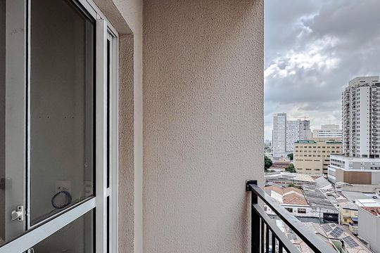 Varanda da Sala de apartamento para alugar com 2 quartos, 40m² em Belenzinho, São Paulo