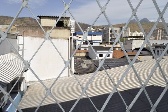 Vista da sala de apartamento à venda com 3 quartos, 69m² em Riachuelo, Rio de Janeiro