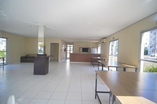 Área comum - Salão de festas de apartamento para alugar com 3 quartos, 52m² em Santos Dumont, São Leopoldo