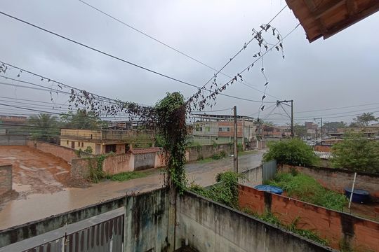 Vista da varanda de casa para alugar com 1 quarto, 42m² em Residencial Praia Âncora, Rio das Ostras