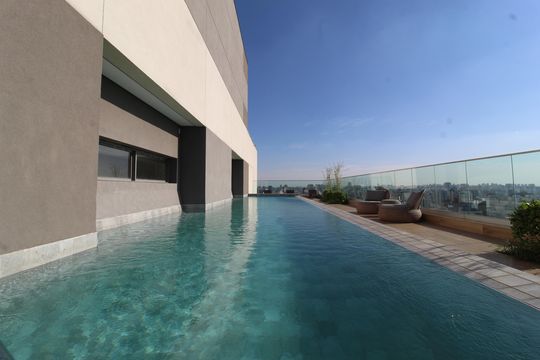 Área Comum - Piscina de apartamento à venda com 3 quartos, 115m² em Indianópolis, São Paulo
