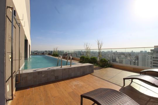 Área Comum - Piscina de apartamento à venda com 3 quartos, 115m² em Indianópolis, São Paulo