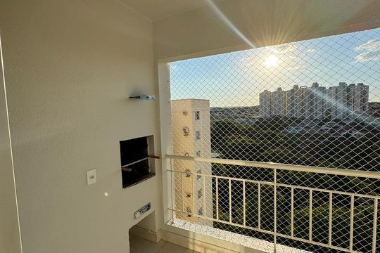 Varanda de apartamento para alugar com 3 quartos, 78m² em Jardim Planalto, Goiânia