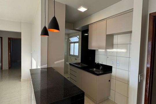 Cozinha de apartamento para alugar com 3 quartos, 78m² em Jardim Planalto, Goiânia
