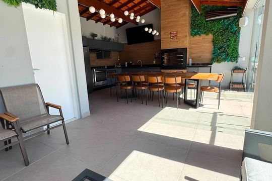 Quintal de casa para alugar com 4 quartos, 420m² em City América, São Paulo
