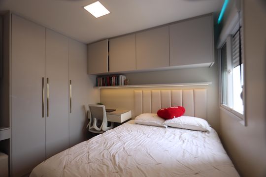 Quarto 1 de apartamento à venda com 2 quartos, 49m² em Vila Ema, São Paulo
