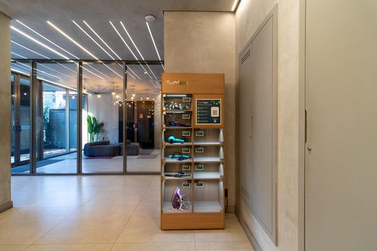 Área comum de kitnet/studio para alugar com 1 quarto, 28m² em Perdizes, São Paulo
