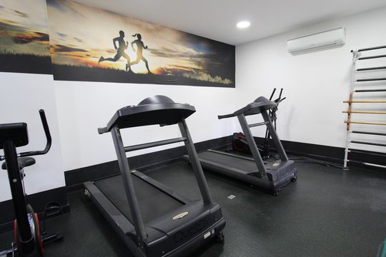 Área Comum - Academia de apartamento para alugar com 1 quarto, 53m² em Moema, São Paulo