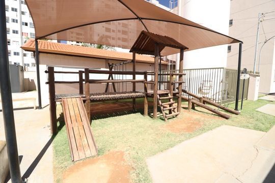 Área comum - Playground de apartamento para alugar com 2 quartos, 57m² em Morumbi, Uberlândia
