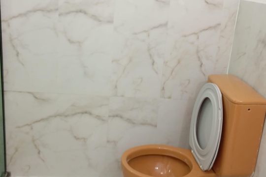 Banheiro de apartamento à venda com 1 quarto, 54m² em Vila Andrade, São Paulo