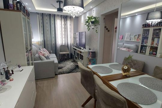 Sala de Jantar de apartamento à venda com 1 quarto, 46m² em Santana, Porto Alegre