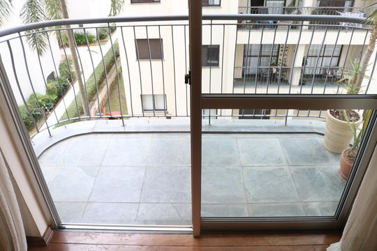 Varanda da Sala de apartamento para alugar com 4 quartos, 99m² em Lapa, São Paulo