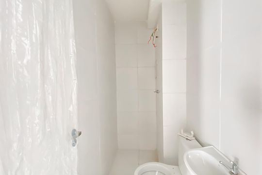 Banheiro de apartamento à venda com 2 quartos, 32m² em Vila Silvia, São Paulo