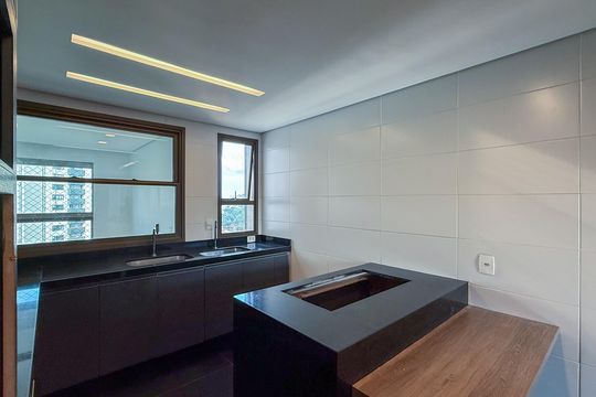 Cozinha de apartamento à venda com 4 quartos, 173m² em Vale do Sereno, Nova Lima