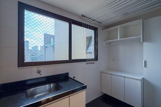 Área de serviço de apartamento à venda com 4 quartos, 173m² em Vale do Sereno, Nova Lima