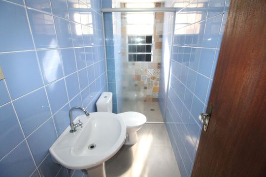 Banheiro de apartamento para alugar com 2 quartos, 50m² em Bosque dos Eucaliptos, São José dos Campos