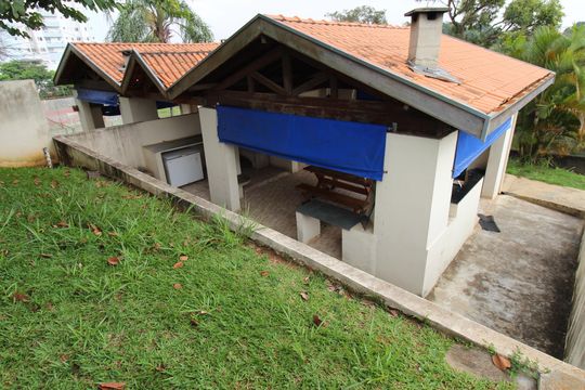 Área comum - Churrasqueira de apartamento para alugar com 2 quartos, 50m² em Bosque dos Eucaliptos, São José dos Campos