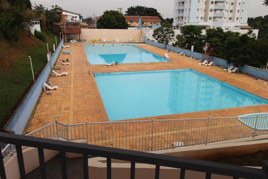 Área comum - Piscina de apartamento para alugar com 2 quartos, 50m² em Bosque dos Eucaliptos, São José dos Campos