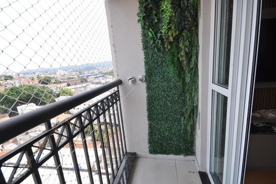 Sacada da Sala de apartamento para alugar com 2 quartos, 44m² em Vila Constança, São Paulo