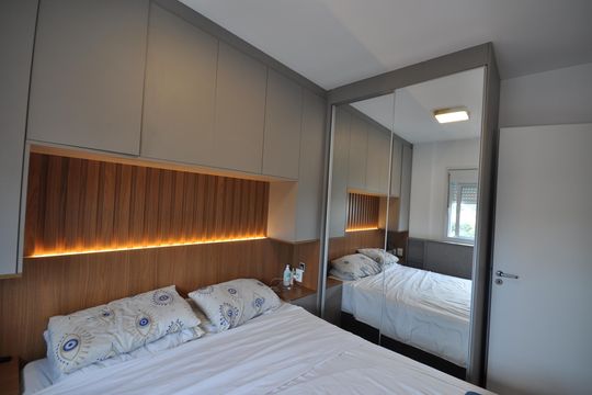 Quarto 1 de apartamento para alugar com 2 quartos, 44m² em Vila Constança, São Paulo