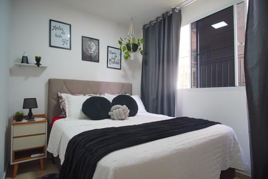 Quarto 1 de apartamento para alugar com 2 quartos, 51m² em Santo Afonso, Novo Hamburgo