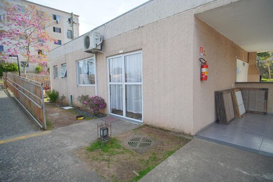 Área comum - Salão de festas de apartamento para alugar com 2 quartos, 51m² em Santo Afonso, Novo Hamburgo