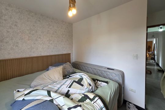 Suíte  de apartamento à venda com 2 quartos, 50m² em Parque das Nações, Santo André