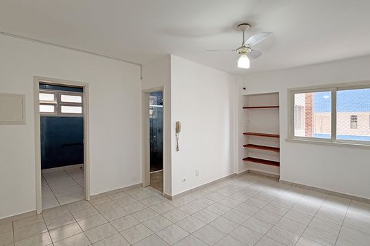 Apartamento para alugar com 1 quarto, 47m² em Aparecida, Santos
