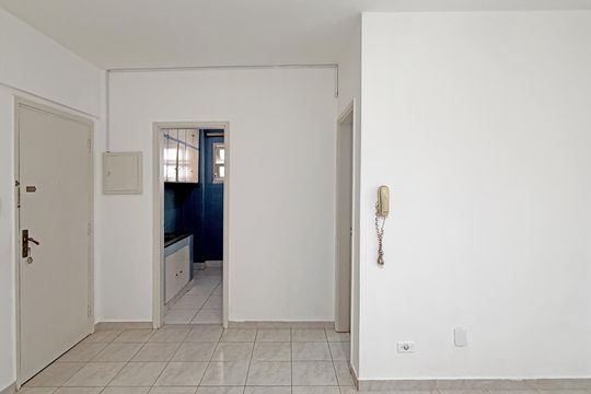 Sala de apartamento para alugar com 1 quarto, 47m² em Aparecida, Santos