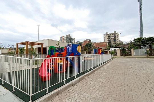 Área externa de apartamento para alugar com 2 quartos, 43m² em Vila Rosa, Novo Hamburgo