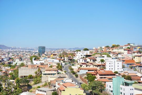 Sala - Vista  de apartamento para alugar com 2 quartos, 55m² em Santa Cruz, Belo Horizonte