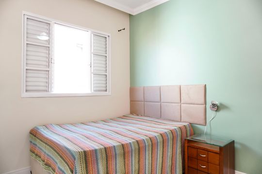 Quarto 1 de apartamento para alugar com 2 quartos, 55m² em Santa Cruz, Belo Horizonte