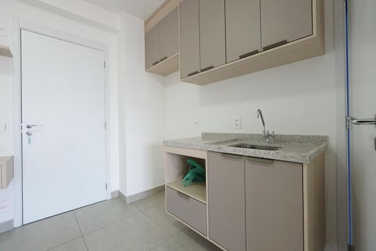 Cozinha de kitnet/studio para alugar com 1 quarto, 32m² em Sacomã, São Paulo