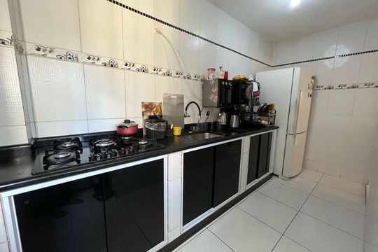 Cozinha de apartamento à venda com 2 quartos, 138m² em Campo Grande, Rio de Janeiro