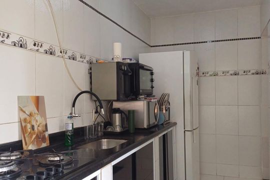 Cozinha de apartamento à venda com 2 quartos, 138m² em Campo Grande, Rio de Janeiro