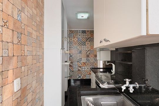 Área de Serviço de apartamento à venda com 2 quartos, 50m² em Vila Cruz das Almas, São Paulo