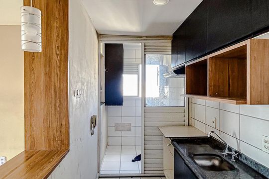 Cozinha de apartamento para alugar com 3 quartos, 64m² em Penha de França, São Paulo