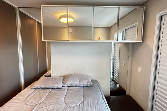 Suite de apartamento para alugar com 2 quartos, 120m² em Vila Nossa Senhora das Vitorias, Mauá